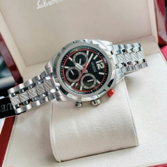 Guess Multi-Function |Nam Giới |6 Kim |Dây Kim Loại Trắng Silver |Máy Pin (Quartz) |Size 44mm