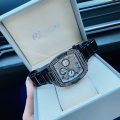 Guess Phoenix |Nam giới |Chronograph |Đính Đá |Dây Kim Loại Đen |Máy Pin (Quartz) |Size 43mm