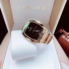 Guess Phoenix |Nam giới |Mặt Đen |Dây Kim Loại Vàng Gold |Máy Pin (Quartz) |Size 43mm