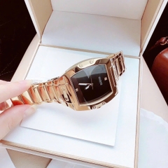 Guess Phoenix |Nam giới |Mặt Đen |Dây Kim Loại Vàng Gold |Máy Pin (Quartz) |Size 43mm