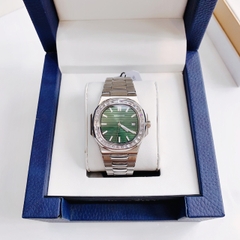 Hanboro Nautilus |Nam Giới |Mặt Xanh Lá |Dây Kim Loại |Máy Cơ (Automatic) |Size 40mm