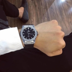 Hublot Classic Fusion |Nam Giới |Silver |Dây Da Bọc Cao Su |Máy Cơ (Automatic) |Size 42mm