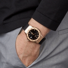 Hublot Classic Fusion |Nam Giới |Rose Gold |Dây Silicone Đen |Máy Cơ (Automatic) |Size 42mm