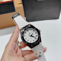 Hublot Classic Orlinski |Nam Giới |Silver |Dây Silicone Trắng |Máy Cơ (Automatic) |Size 42mm