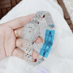 Melissa Full Đá Swarovski |Nữ Giới |Mặt Tròn |Dây Kim Loại Silver |Máy Pin (Quartz) |Size 36mm