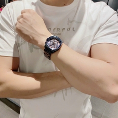 Michael Kors Brecken |Nam Giới |Mặt Chronograph |Dây Kim Loại Xanh Navy |Máy Pin (Quartz) |Size 45mm