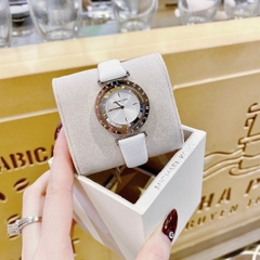 Michael Kors Averi |Nữ Giới |Mặt Xoay |Dây Da Trắng |Máy Pin (Quartz) |Size 33mm