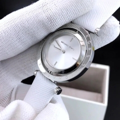 Michael Kors Averi |Nữ Giới |Mặt Xoay |Dây Da Trắng |Máy Pin (Quartz) |Size 33mm