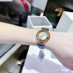 Michael Kors Averi |Nữ Giới |Mặt Xoay |Dây Da Xanh |Máy Pin (Quartz) |Size 33mm