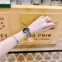 Michael Kors Berkley |Nữ Giới |Mặt Đen |Đính Đá |Dây Kim Loại Vàng Gold |Máy Pin (Quartz) |Size 40mm