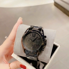 Michael Kors Bradshaw |Nam Giới |Mặt Tròn |Dây Kim Loại Full Đen |Máy Pin (Quartz) |Size 42mm