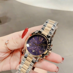 Michael Kors Bradshaw |Nam Giới |Mặt Xanh |Dây Kim Loại Demi Vàng |Máy Pin (Quartz) |Size 42mm