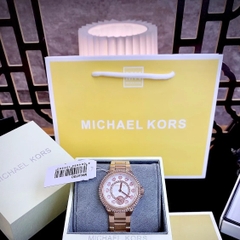 Michael Kors Camille |Nữ Giới |Trái Tim |Đính Đá |Dây Kim Loại |Máy Pin (Quartz) |Size Vừa 33mm