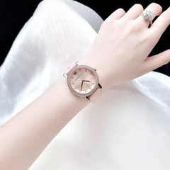 Michael Kors Corey |Nữ Giới |Rose Gold |Dây Da Hồng |Máy Pin (Quartz) |Size 36mm