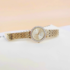 Michael Kors Darci |Nữ Giới |Đính Đá |Dây Kim Loại Vàng Gold |Máy Pin (Quartz) |Size 33mm