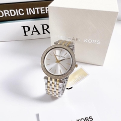 Michael Kors Darci |Nữ Giới |Đính Đá Swarovski |Dây Kim Loại Demi Vàng |Máy Pin (Quartz) |Size 39mm