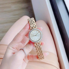 Michael Kors Darci |Nữ Giới |Đá Vàng Gold |Dây Kim Loại |Máy Pin (Máy Quartz) |Size Vừa 33mm