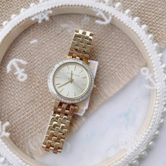 Michael Kors Darci |Nữ Giới |Đá Vàng Gold |Dây Kim Loại |Máy Pin (Máy Quartz) |Size Vừa 33mm