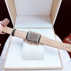 Michael Kors Emery |Nữ Giới |Mặt Chữ Nhật |Dây Da Xanh Lá |Máy Pin (Quartz) |Size 33x37mm