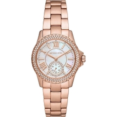 Michael Kors Everest |Nữ Giới |Rose Gold |Dây Kim Loại |Máy Pin (Máy Quartz) |Size Vừa 33mm