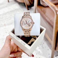 Micheal Kors Bryant |Nữ Giới |Rose Gold |Dây Kim Loại Đính Đá |Máy Pin (Quartz) |Size 35mm