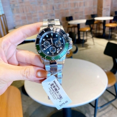 Micheal Kors Everest |Nam Giới |Niềng Xoay |Xanh Lá |Dây Kim Loại |Máy Pin (Quartz) |Size 43mm