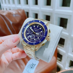 Micheal Kors Maritime |Nam Giới |Mặt Xanh Dương |Dây Kim Loại Vàng Gold |Máy Pin (Quartz) |Size 45mm