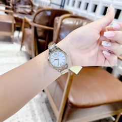 Micheal Kors Mindy |Nữ Giới |Mặt Đính Đá |Dây Kim Loại Demi Vàng |Máy Pin (Quartz) |Size 36mm
