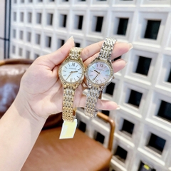 Micheal Kors Mindy |Nữ Giới |Mặt Đính Đá |Dây Kim Loại Vàng Gold |Máy Pin (Quartz) |Size 36mm