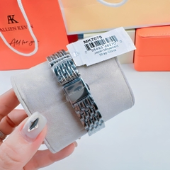 Micheal Kors Mindy |Nữ Giới |Mặt Trắng |Dây Kim Loại Đính Đá Silver |Máy Pin (Quartz) |Size 36mm