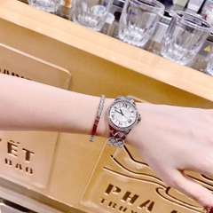 Micheal Kors Mini-Camille |Nữ Giới |Mặt Đính Đá |Dây Kim Loại Silver |Máy Pin (Quartz) |Size 33mm