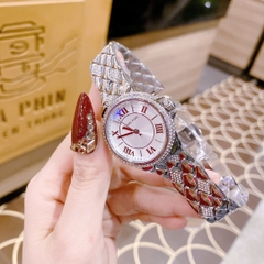Micheal Kors Mini-Camille |Nữ Giới |Mặt Đính Đá |Dây Kim Loại Silver |Máy Pin (Quartz) |Size 33mm