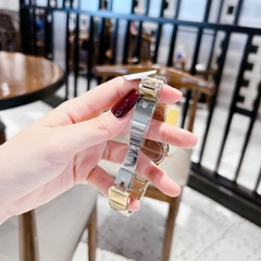 Micheal Kors Mini Sage |Nữ Giới |Mặt Khảm Trai |Dây Kim Loại Vàng Gold |Máy Pin (Quartz) |Size 31mm
