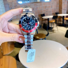 Micheal Kors Oversized Everest |Nam Giới |Benzel Đỏ Xoay |Dây Kim Loại |Máy Pin (Quartz) |Size 43mm