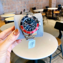 Micheal Kors Oversized Everest |Nam Giới |Benzel Đỏ Xoay |Dây Kim Loại |Máy Pin (Quartz) |Size 43mm