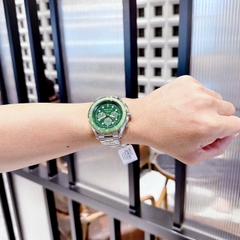 Micheal Kors Oversized Maritime |Nam Giới |Mặt Xanh Lá |Dây Kim Loại |Máy Pin (Quartz) |Size 45mm