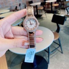 Micheal Kors Sylvia |Nữ Giới |Mặt Đính Đá |Dây Kim Loại Rose Gold |Máy Pin (Quartz) |Size 33mm