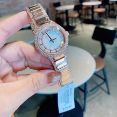 Micheal Kors Sylvia |Nữ Giới |Mặt Đính Đá |Dây Kim Loại Rose Gold |Máy Pin (Quartz) |Size 33mm