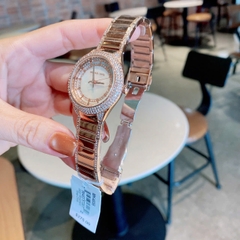 Micheal Kors Sylvia |Nữ Giới |Mặt Đính Đá |Dây Kim Loại Rose Gold |Máy Pin (Quartz) |Size 33mm