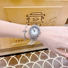 Micheal Kors Sylvia |Nữ Giới |Mặt Xà Cừ |Đính Đá |Dây Kim Loại Silver |Máy Pin (Quartz) |Size 33mm