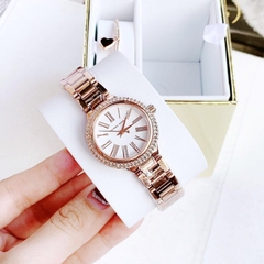 Micheal Kors Taryn |Nữ Giới |Mặt Số La Mã |Dây Kim Loại Rose Gold |Máy Pin (Quartz) |Size 30mm