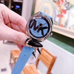 Michael Kors Janelle |Nữ Giới |Silver |Dây Silicone Xanh Da Trời |Máy Pin (Quartz) |Size 40mm