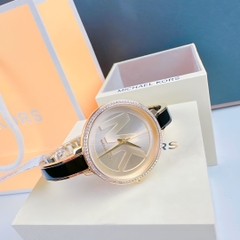 Michael Kors Jaryn |Nữ Giới |Vàng Gold |Lắc Tay Đen |Máy Pin (Quartz) |Size 36mm