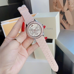 Michael Kors Jessa |Nữ Giới |Chronograph |Dây Silicone Hồng |Máy Pin (Quartz) |Size 40mm