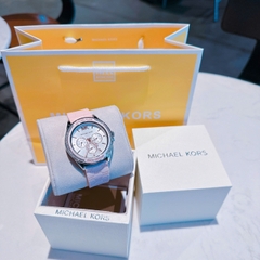 Michael Kors Jessa |Nữ Giới |Chronograph |Dây Silicone Hồng |Máy Pin (Quartz) |Size 40mm