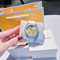 Michael Kors Jessa |Nữ Giới |Chronograph |Dây Silicone Trắng |Máy Pin (Quartz) |Size 40mm
