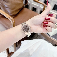 Micheal Kors Kerry |Nữ Giới |Mặt Xà Cừ Nâu |Dây Kim Loại Rose Gold |Máy Pin (Quartz) |Size 36mm