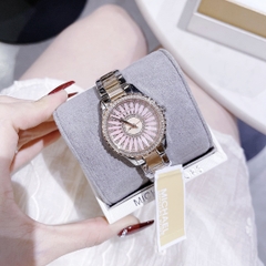 Michael Kors Layton |Nữ Giới |Demi Rose |Mặt Hồng |Dây Kim Loại |Máy Pin |Size Vừa 33mm