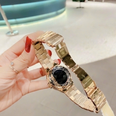 Michael Kors Lennox |Nữ Giới |Vàng Gold |Mặt Đính Đá |Dây Kim Loại |Máy Pin |Size Lớn 37mm