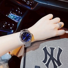 Michael Kors Lennox |Unisex |Mặt Xanh |Dây Kim Loại Gắn Full Đá |Máy Pin |Size Lớn 43mm